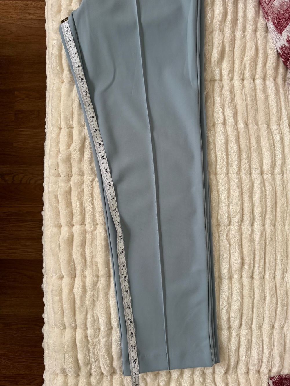 Christian Siriano Light Blue Women’s Tailored Stretch Pants - Picture 4 of 4